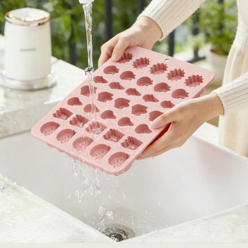 

Cartoon Ice Cream Potato Cake Silicone Mold Candy Soft Candy Making Mold onesize