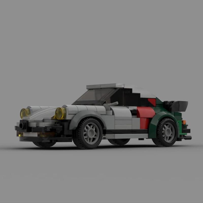 Cyberpunk Gem 911 MOC Car Model - Compatible with Lego 92818 Educational Toy Set