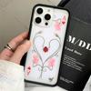 Wildflower Lila Moss Gift Leopard Red Anti-Fall Phone Case for iPhone 17 12 13 14 15 16 Pro Max Plus WF 3D Poker A Protect Cover