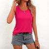 Breathable Casual Camisole Sleeveless Vest Top Minimalist Slim Fit Cami  Spring Summer