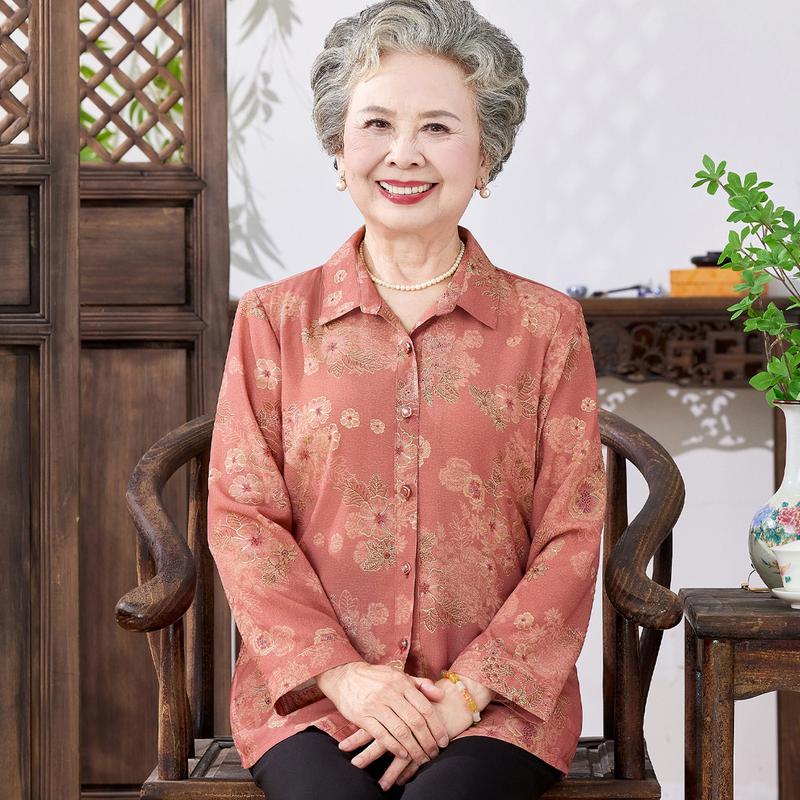 

New Chinese Style Embroidered Half-Sleeve Blouse 2XL