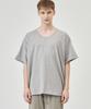 THE-ABON Khan Cotton Oversized Short Sleeve T-Shirt Cobalt Blue