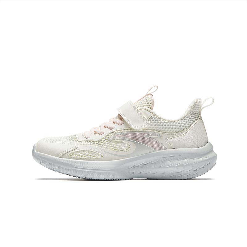 Anta Kids Synthetic Leather Fabric Comfortable Versatile Rebound Lightweight Shock Absorbing Breathable Low Top Running Shoes Men Sneakers A22525501