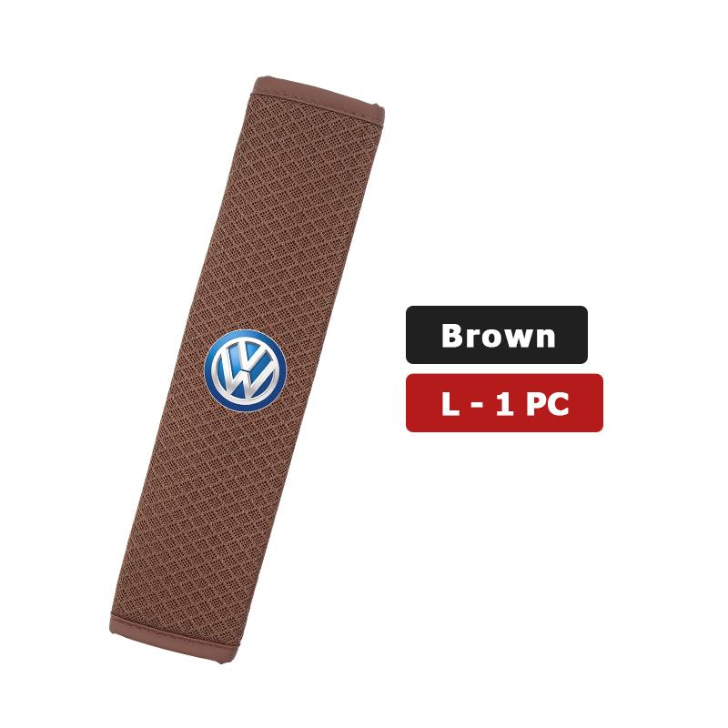 Ice Silk Car Seat Belt Pad Safety Strap Shoulder Cover PI38 Soft Mat For Volkswagen VW Scirocco Jetta Beetle Golf 4 5 6 Passat Polo