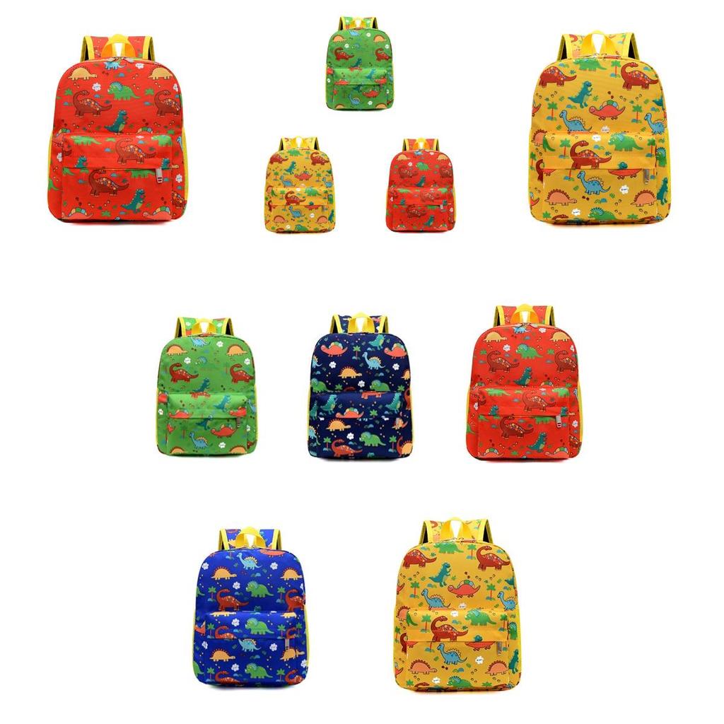 Stylish Nylon Dinosaur Backpack With Breathable And Load-reducing Features