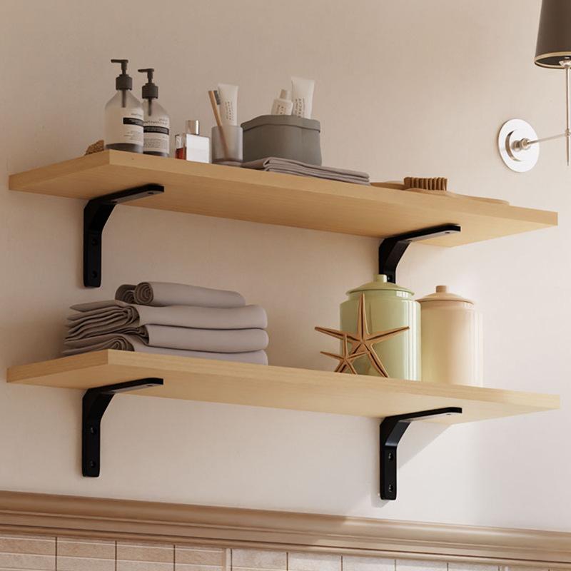 1PC Angle Brackets Industrial Floating L Shelf Bracket Thick Heavy Duty Wall Mounted Shelf