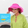 Fishing Sun Hat Breathable Wide Brim Ultralight Foldable Drawstring Closure Washable Summer Mosquito Net Hat Sun Protection Hat Camping Supplies