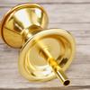 2 Piece Rusts Resistant Ritual Candle Holders Religious Candlesticks for Buddhist Altars Decorative Worship Essential