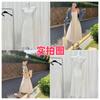 [Real Shot] First Love Travel White Suspender Long Dress for Women's Summer Seaside Vacation Wear Small White Dress Dress