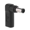 90 Degree Type C USB Male to for DC 7.4x5.0mm Female Connector Barrel Jack Power Adapter Connector for Dell Charging Dev