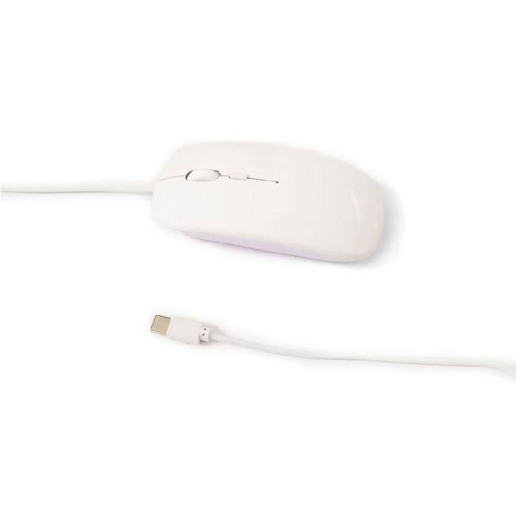 Computer Mouse With Quiet Clicks Technology Type C Cable Comfortable Grip For Professionals Students