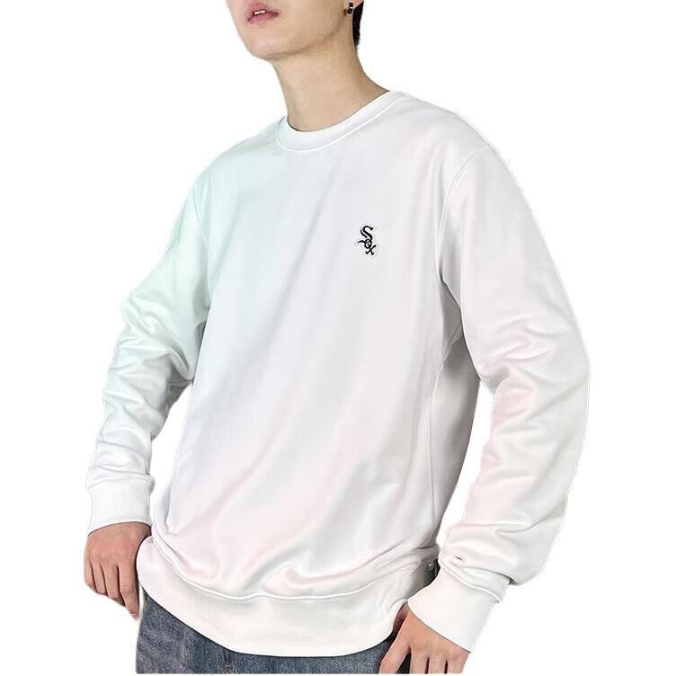 MLB Sweatshirts Unisex White Crew Neck Moderate Other 3AMTB0134-44WHS