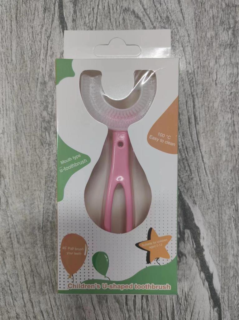 Children's U-Shaped Toothbrush for Baby Oral Care