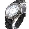 Les Trésors De Lily [J1289] - Black 'Absolu' Design Watch