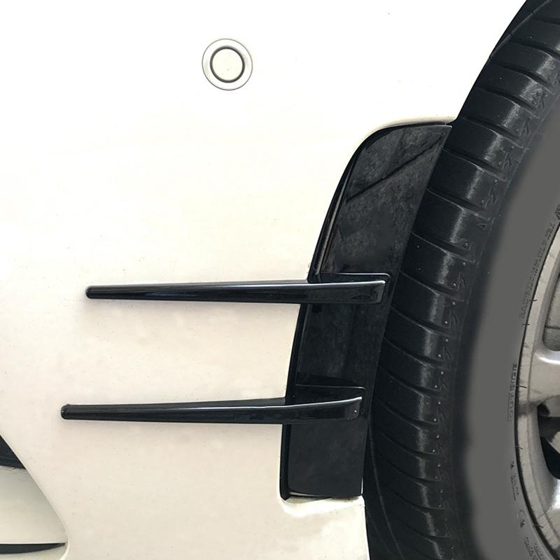 Car Front Bumper Spoiler Flank Wind Knife for Mercedes Benz a Class A180 A200 A220 W177