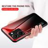 Gradient Tempered Glass Protect Case for Realme P3 Ultra P1 Speed Realme 14 Pro + 13 Pro Realme 11 Pro Glossy Cover