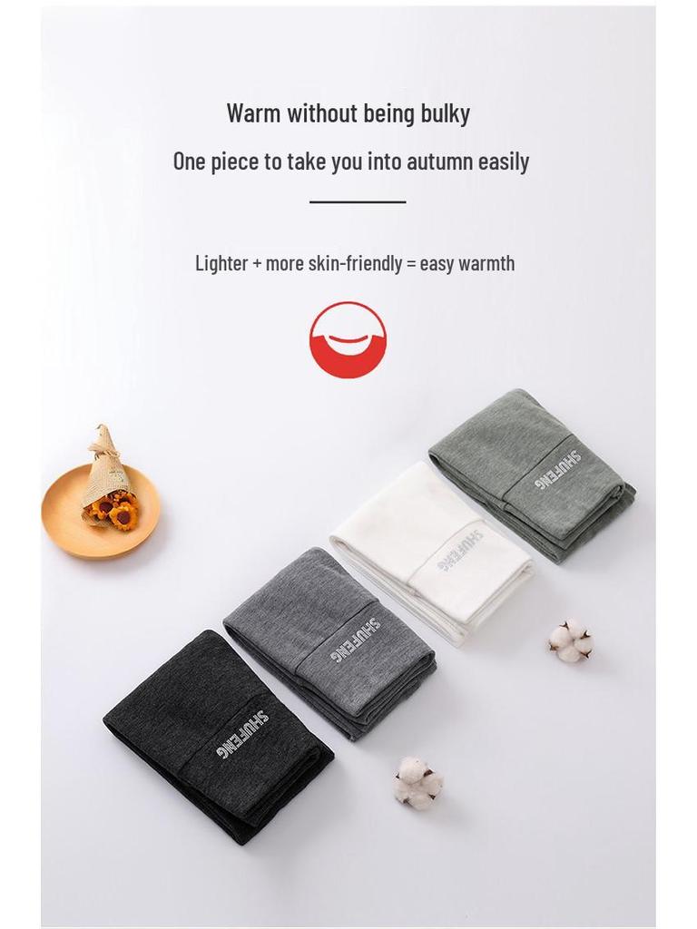 Women's High Waist Thermal Base Layer Pants & Top Set - Imitation Cashmere, Elastic, Plus Velvet Warmth for Autumn/Winter.
