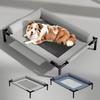 Removable Elevated Dog Beds Breathable Raised Dog Bed Washable Dog Cots Beds  for Small Medium Dogs