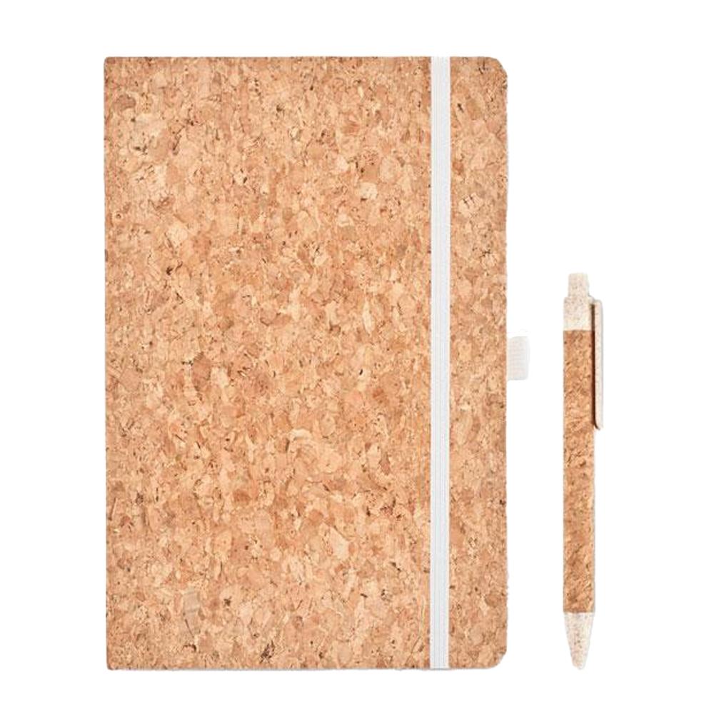 MidOcean Suber Cork A5 Notebook with Pen Set