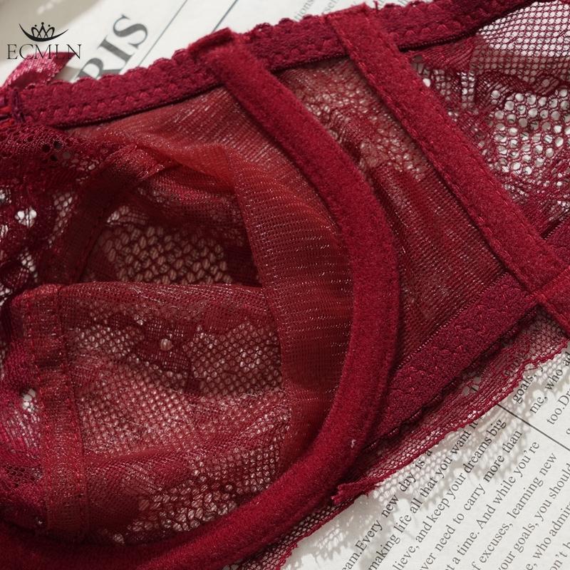 Lenjerie de corp sutien push-up cu dantelă pentru femei Sexy Sutien moale cu armătură Ultrafin Confortabil Respirabil Sutien