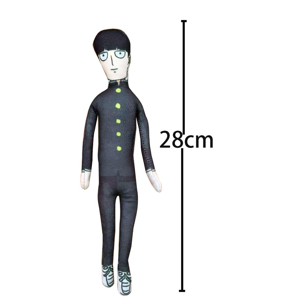 

Anime plush dolls Kageyama Shigeo plush abstract doll anime moveable joint action figure Reigen Arataka toy Dimple doll ornament 28CM