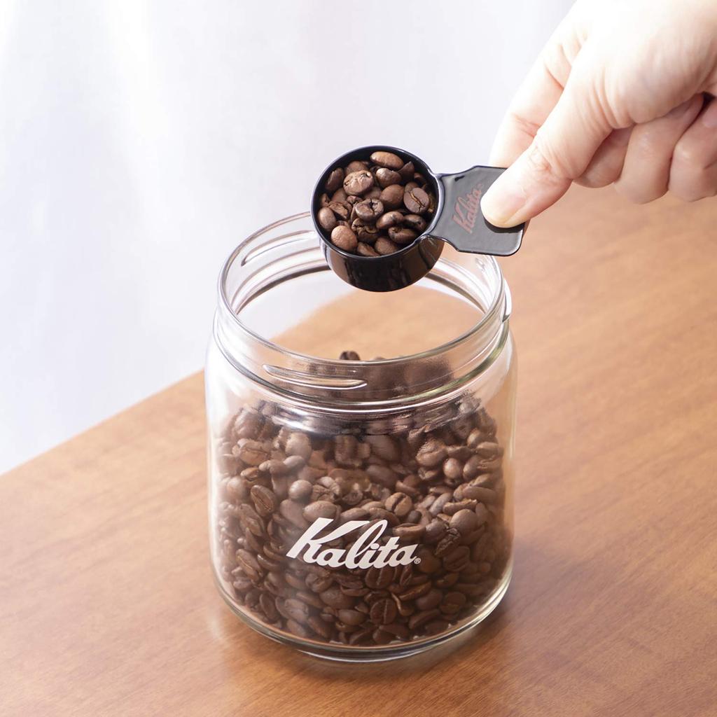 Kalita Coffee Measure, Enamel, Black, Small, TSUBAME & Kalita #44250