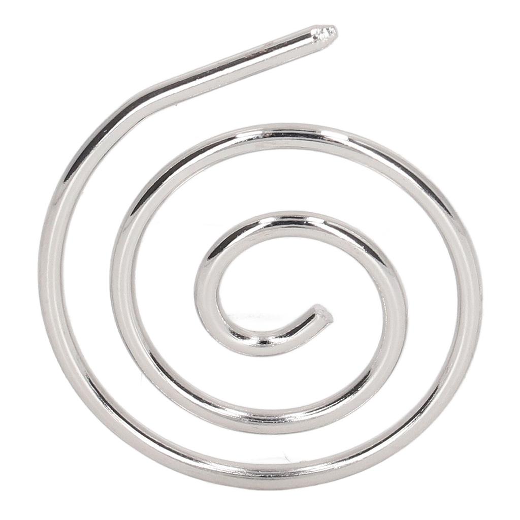 Agujas Circulares de Tejer en Espiral Acero Inoxidable Resistente a la Corrosión Punta Herramienta de Tejer para Tejedores