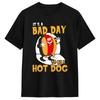 Bad Day To Be A Hot Dog Hot Dog Lover T Shirt Beach Y2k Basic Tshirts 100 Cotton Fashion Tshirt For Unisex Casual Tops