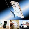 For iPhone 16 Pro Magnetic Case Electroplating Anti-Drop TPU + PC Phone Back Cover