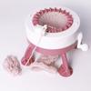 DIY Plastic Hand Knitting Sewing Machine Children Weaving Toy Tool Accessories(22 Needles)