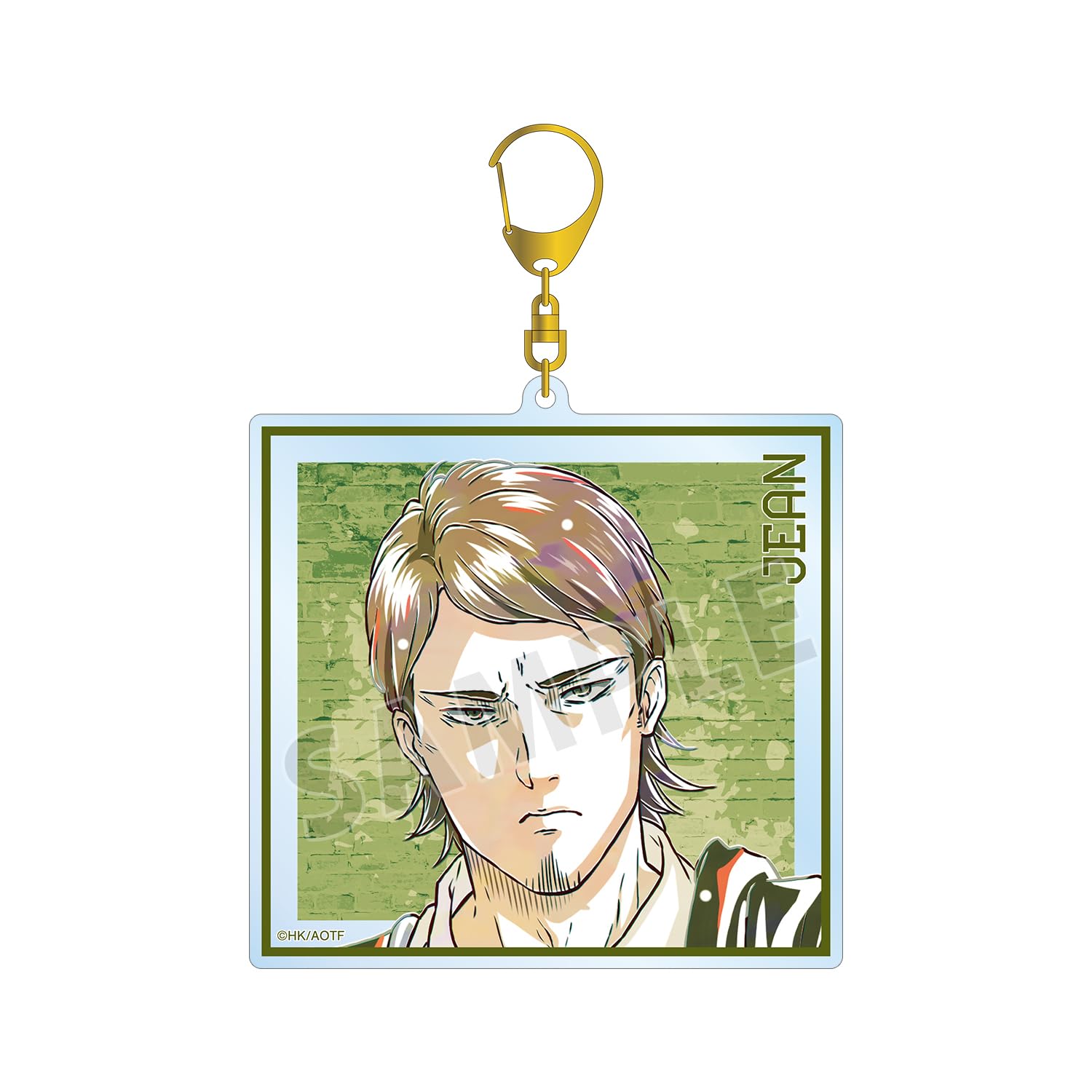 TV Anime on Jean Ani Art 4th Edition Big Acrylic Keychain Attack Titan