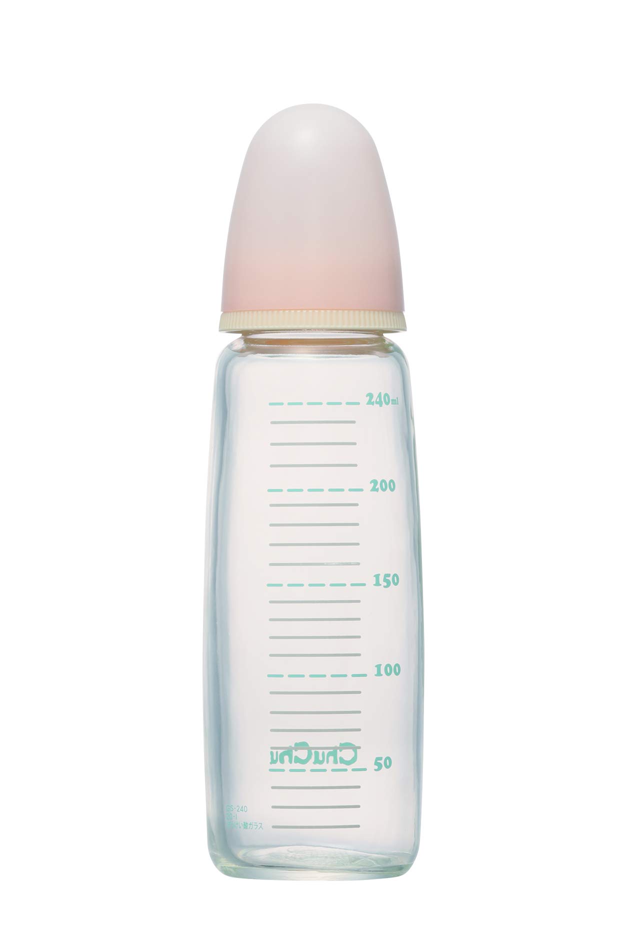 

Бутылочка ChuChu Slim Glass Baby 240 мл, требуется замена соски с возраста 0 месяцев на термостойкую бутылочку, (Без отлучения) розовый