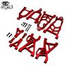 Rc Car CNC Aluminium Front + Rear Upper Lower Suspension Arm with Screw Set for 1/5 HPI ROFUN BAHA ROVAN KM BAJA 5B 5T 5SC Parts