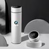 2026 Hot Car Thermos Jug Car Smart Display Stainless Steel Insulation Cup For BMW 1 2 3 4 5 7 Series F10 F20 F30 G20 G30 Interior Sticker