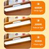 Desk Light Bar 3000K To 6000K Adjustable Color Temperature Under Desk Lights LED Bright Rechargeable Magnetic Light Bar for Reading,Bedroom,Dorm,Shelf
