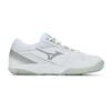 Unisex Mizuno Cyclone Speed 5 Niedrige Trainingsschuhe Weiß Silber Grün V1GA258021