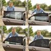 4 Packs Universal Car Window Screens - 2023 New Car Window Covers Sun Shades with UV Protection, Window Shades for Car Side Windows, Mesh Window