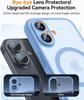 Custodia Corazzata Magnetica Lussuosa Opaca Traslucida Antiurto Per iPhone 16 15 14 13 Pro Max Plus Per Cover di Ricarica Wireless Magsafe