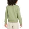 Nike Sweatshirt Crew Neck Comfortable Fleece Lined Long Sleeved Oil Green Children Aged 3 7 Years Old IB2553-386