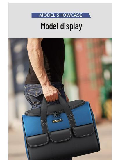 Everwinner Durable Canvas Electrician Tool Bag - Sturdy, Thickened, and Wear-Resistant