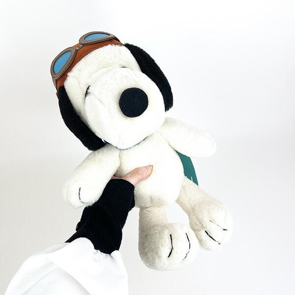 スヌーピー ぬいぐるみ フライング・エース M インテリア マスコット 人形
