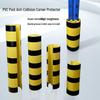 Warehouse Shelf Anti-Collision PVC Sleeve for 80-100 Upright Protection