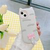 Kawaii 3D Cartoon Cat Soft Silicone Phone Case For IPhone 17 17pro 17 Promax 17air 16 15 13 14 12 ProMax Plus Phone Cover
