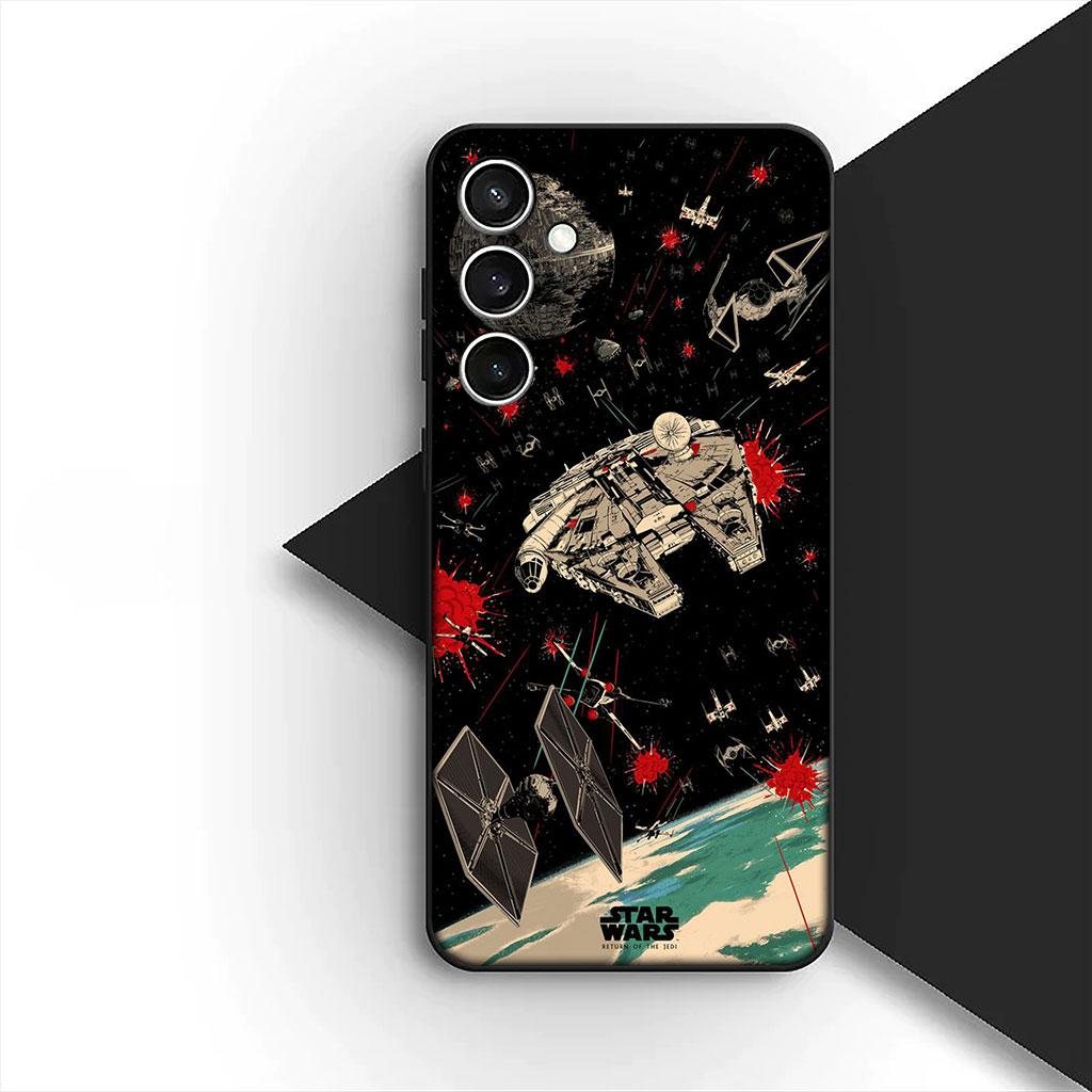Yodas Stars Darths j-Jedis Vader Wars Phone Cover for Motorola Moto G86 G57 E14 E15 G14 G34 G35 G84 G24 A54 G15 Power E22 Case