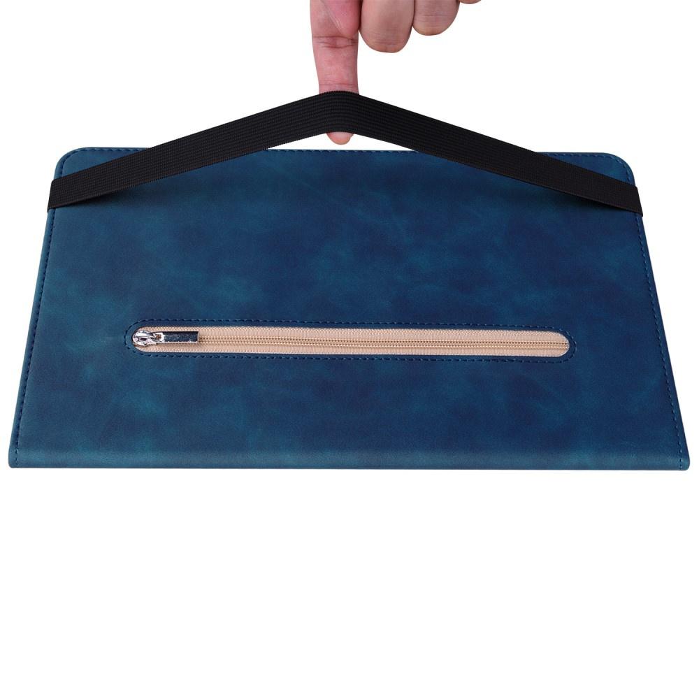 Case for Lenovo Tab P11 Gen 2 TB350FU TB350XU 11.5", Wallet Pen Slot, Blue
