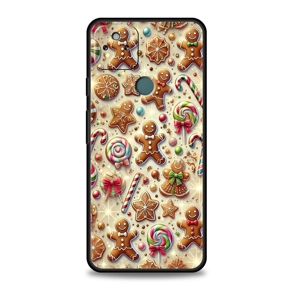 

New Year Christmas Phone Case Cover for Google Pixel 10 9 8 7 6 9A 8A 7A 6A Pro Shockproof Soft TPU 10 Pro XL Shell Fundas Capas Pixel 8