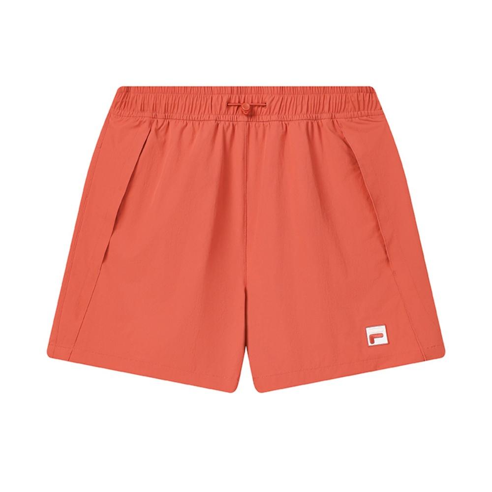 FILA Versatile Trendy Fashion Sports Casual Shorts Women shorts Dusty-Pink F61W629802FRD S