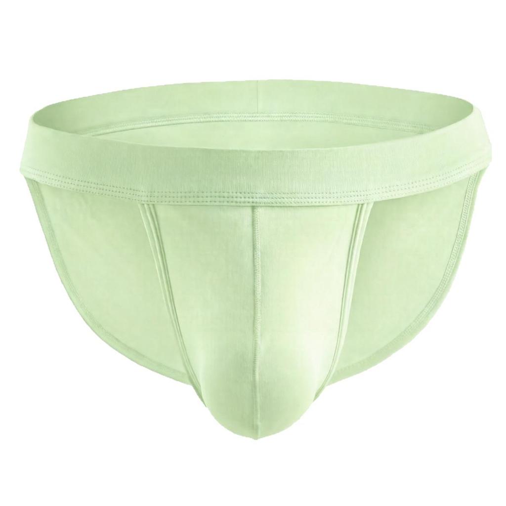 Men's Low-Rise Ice Silk Nylon Briefs: Quick-Drying, Breathable, Soft, High-Cut for Longer-Looking Legs, Comfortable & Sexy.