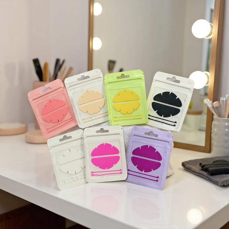 1 Zestaw Silikonowe Podkładki Pod Oczy Do Liftingu Rzęs Wielokrotnego Użytku Silikonowa Podkładka Do Trwałej Rzęs Wstążki Do Liftingu Rzęs Narzędzia Do Makijażu Przedłużania Rzęs