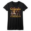Cinderella Rock & Roll Forever Womans Fitted T Shirt Heavy Metal Music